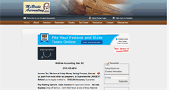 Desktop Screenshot of mcbrideaccounting.com